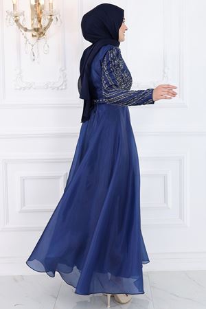 Neva Abiye Lacivert AMİ1086