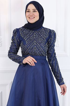 Neva Abiye Lacivert AMİ1086