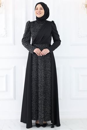 Öykü Abiye Siyah AMİ1076