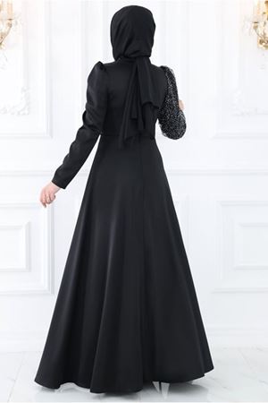 Öykü Abiye Siyah AMİ1076