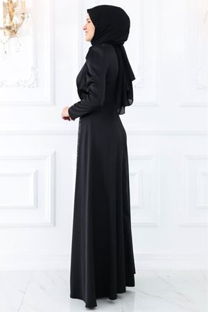 Öykü Abiye Siyah AMİ1076