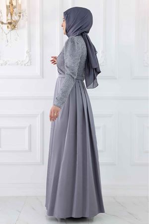 Ecmel Abiye Gri AMİ1079