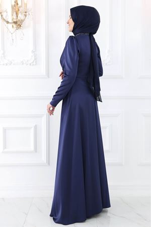 Nihal Abiye Lacivert AMİ1080