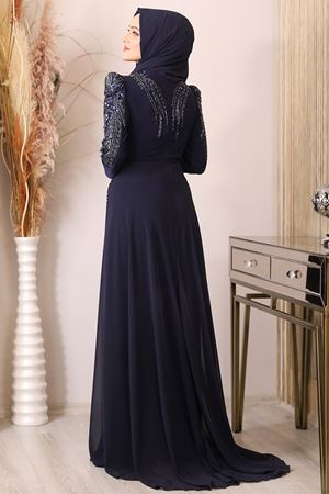 Güneş Tulum Lacivert PİE1555