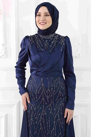 Nihal Abiye Lacivert AMİ1080