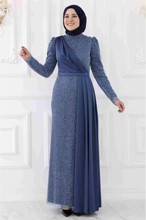 Ecmel Abiye İndigo AMİ1079