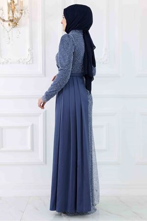 Ecmel Abiye İndigo AMİ1079