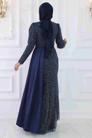 Ecmel Abiye Lacivert AMİ1079