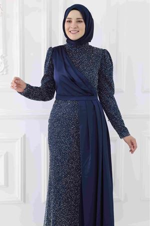 Ecmel Abiye Lacivert AMİ1079