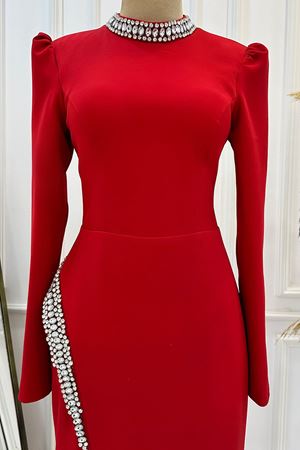 Rosa Abiye Kırmızı YHNR05