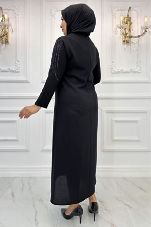 Çiğdem Abiye Siyah AMİ1073