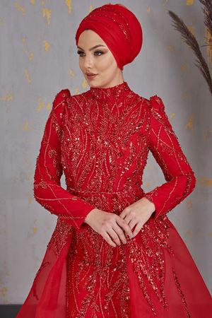 Mihrimah Abiye Kırmızı PİE1554