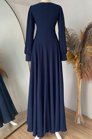 Rana Abiye Lacivert YHNR01