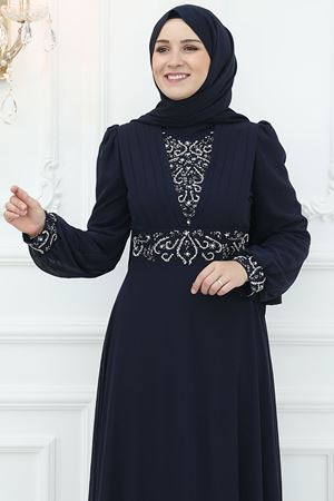 Burçak Abiye Lacivert AMİ1065