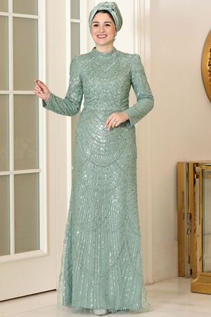 İncila Abiye Mint BUR6739