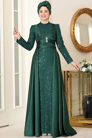 Alya Abiye Zümrüt BUR6738