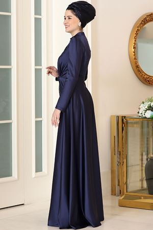 Lale Abiye Lacivert BUR6742