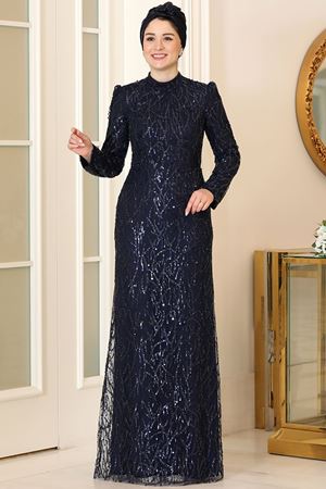 Alina Abiye Lacivert BUR6744