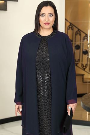 Dilan Abiye Takım Lacivert FVLMD104