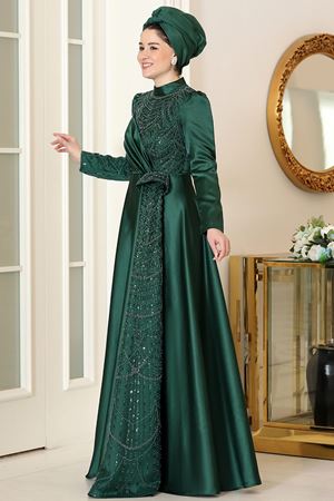 Afra Abiye Zümrüt BUR6736