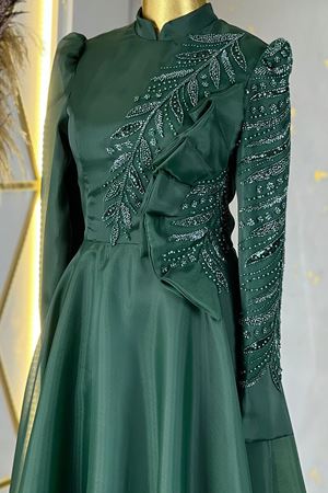 Ela Abiye Zümrüt PİE1549