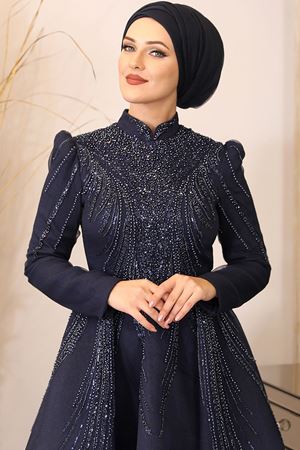 Samyeli Abiye Lacivert PİE1546