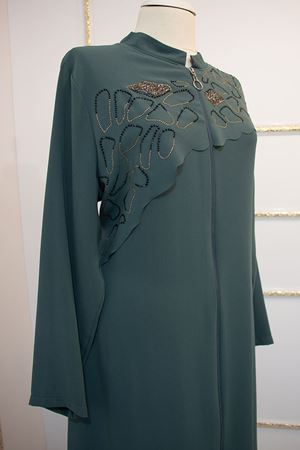 Çiçek Ferace Mint AHMD04