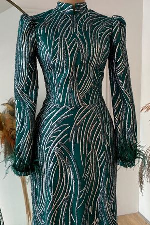 Beril Abiye Zümrüt VKK1008