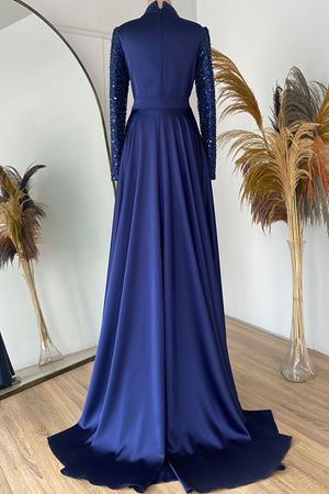 Berra Balık Abiye Lacivert VKK1007