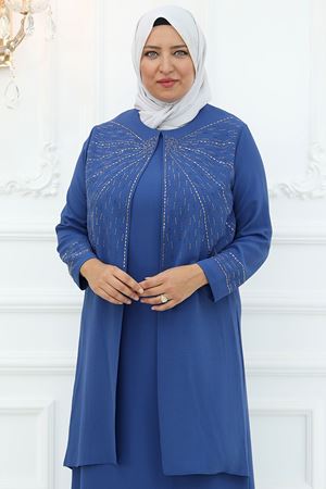 Şükran Abiye İndigo AMİ1056