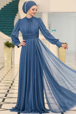 Kübra Abiye İndigo SEF3528