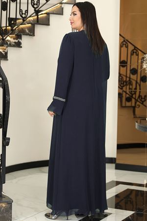 Sultan Abiye Lacivert FVLMD101