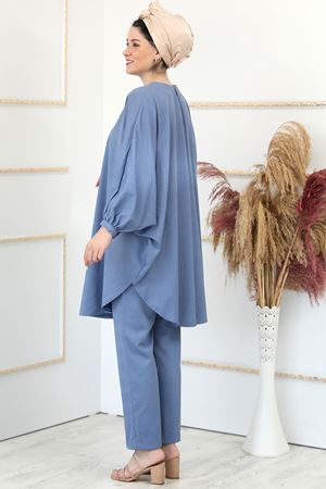 Berrak İkili Takım İndigo BUR6725