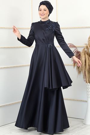 Sinay Abiye Lacivert BUR6727