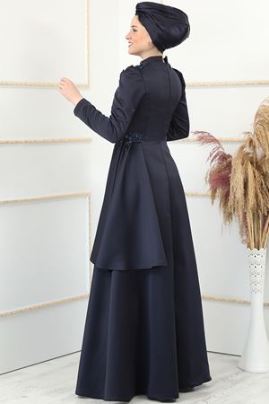 Sinay Abiye Lacivert BUR6727