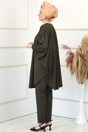 Berrak İkili Takım Haki BUR6725