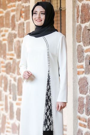 Sahra İkili Takım Ekru FVLMD101