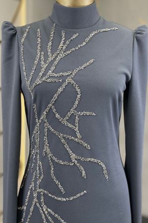 Tuana Abiye Gri PİE1541