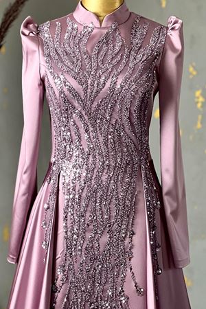 Damla Abiye Lila PİE1540