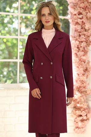 Zarif Ceket Pantolon Takım Mürdüm ELBNMD1465