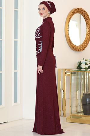 Alin Abiye Bordo AHU9322