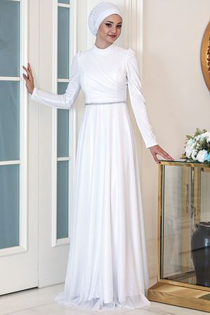 Işıl Abiye Ekru SEF3515