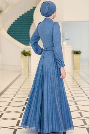 Dila Abiye İndigo SEF3514