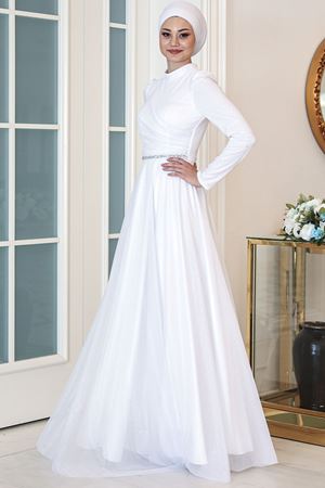 Işıl Abiye Ekru SEF3515