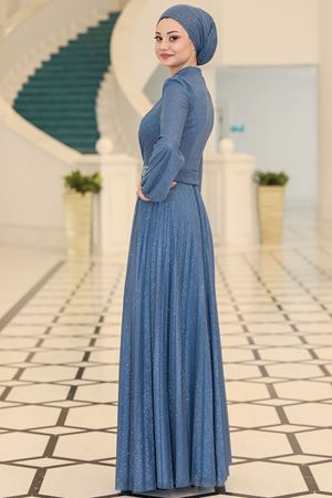 Dila Abiye İndigo SEF3514