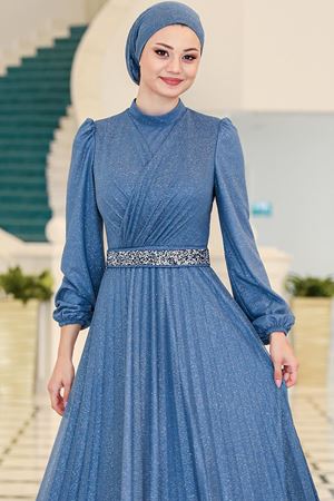 Dila Abiye İndigo SEF3514