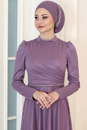 Işıl Abiye Lavanta SEF3515