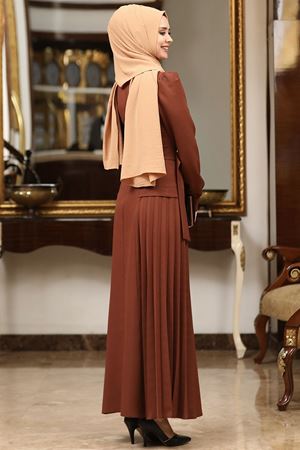 Arya Elbise Kahverengi TSA7004