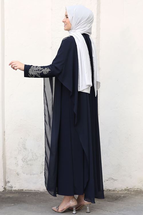 Beste Abiye Lacivert AMİ1063