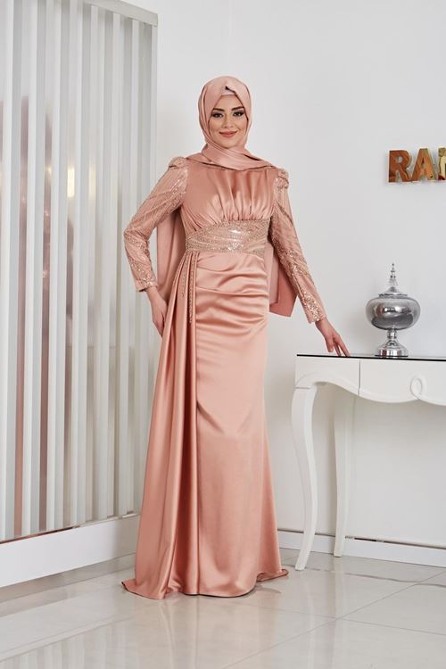 Sırma Tesettür Abiye Rose Rnz210965